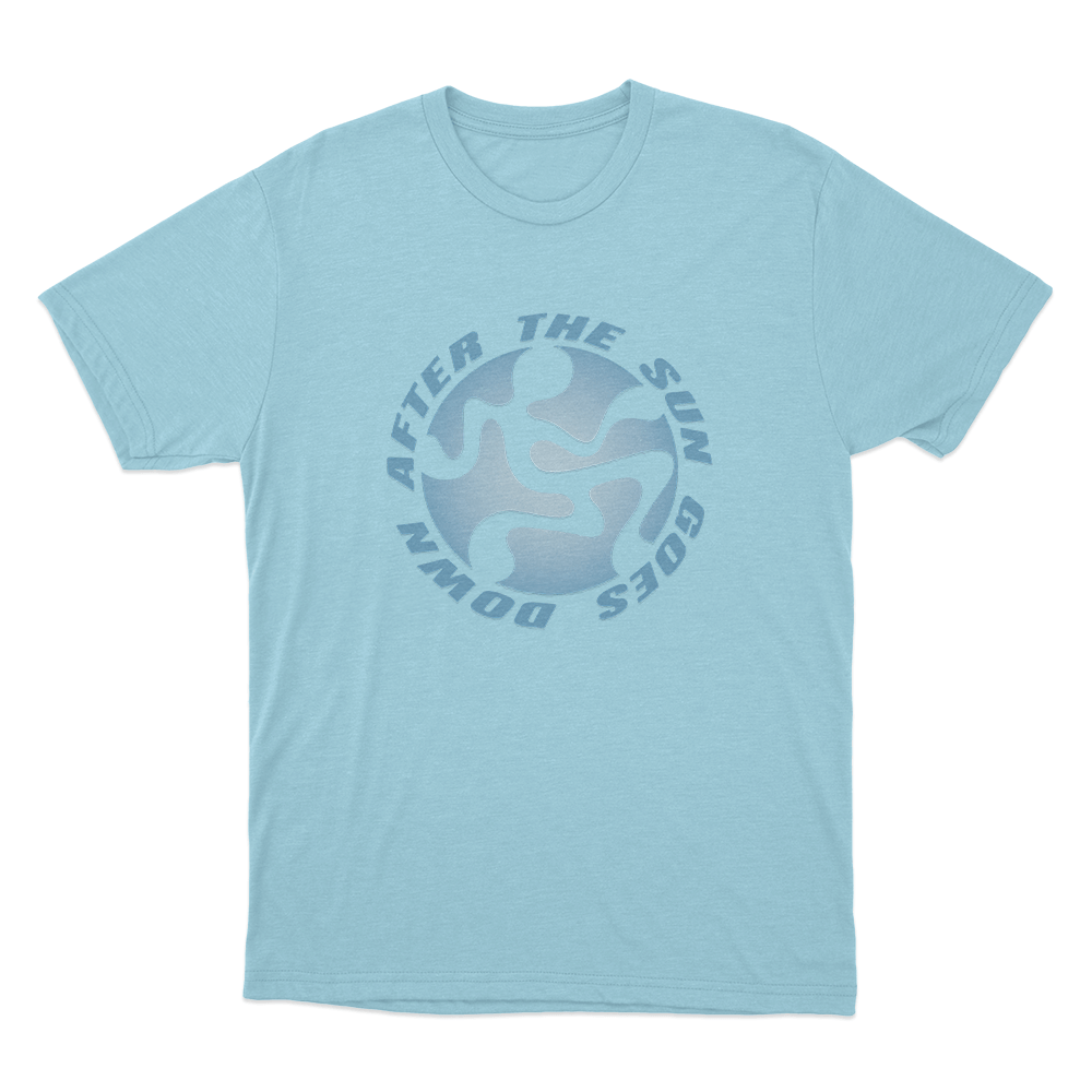 After The Sun Goes Down Unisex T Shirt Sky Blue After The Sun Goes Down Unisex T Shirt Sky Blue