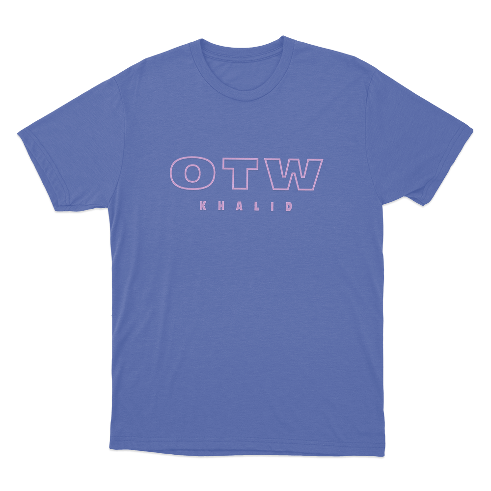 Khalid Otw Unisex T Shirt Blue Khalid Otw Unisex T Shirt Blue